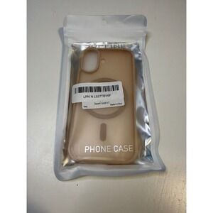 SUPFINE iPhone 16 Pro Case Desert Gold Magnetic MagSafe Translucent Matte 6.3in